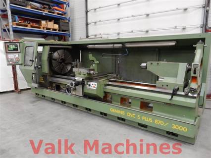Drehmaschine Geminis 870 x 3000 mm